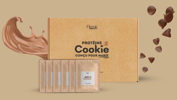 packaging Flaver protéine cookie monodoses